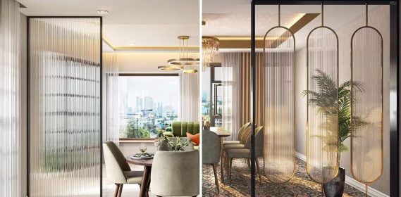 Fluted Glass Application Fluted Glass Application